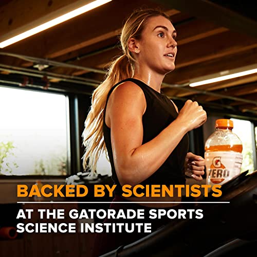 Gatorade Thirst Quencher Zero Sugar Sports Drink, Cool Blue, 20oz Bottles, 8 Pack, Electrolytes for Rehydration