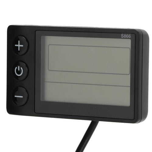 Conversion Kit, Low Level Input Electric Conversion Kit 35A Controller with S866 LCD Display Panel Set Speed Control Kit for Mountain Scooter 1500W Motor