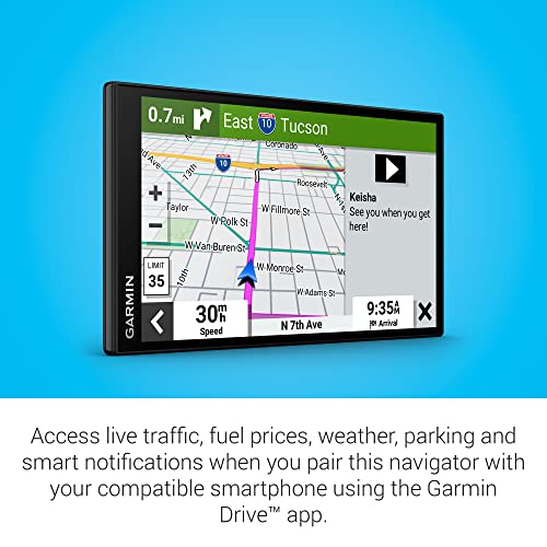 Garmin DriveSmart 76, 7-inch Car GPS Navigator with Bright, Crisp High-Resolution Maps and Garmin Voice Assist