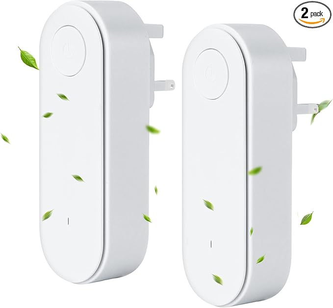 2PCS Magair Air Purifier for Mold, Magair Air Purifier Plug in, Mag Air Purifiers, Magair Ionic Air Purifi-er, Suitable for Bedrooms, Toilets, Living Room, Closets, Pet Room