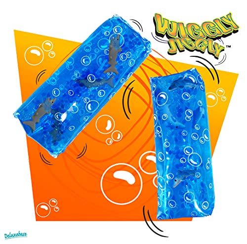 Wiggly Jiggly - Clown Fish from Deluxebase. Large Super Squishy Water Snake Fidget Toy with Clown Fish Figures. Great Sens...