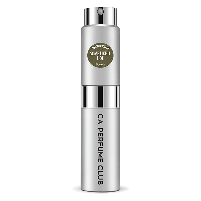 CA Perfume Impression of Some Like It Hot for Women and Men Floral Fruity Scent Long Lasting Unisex Fragrance Eau De Parfum Travel Size Refillable Atomizer Spray 0.27 Fl Oz 8ml