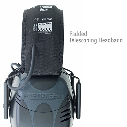 Howard Leight by Honeywell Impact Pro Sound Amplification Electronic Earmuff (R-01902)