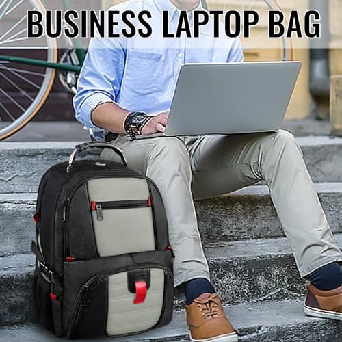 YOREPEK Travel Backpack, 50L Laptop Backpacks for Men Women, Water Resistant Airline Approved Bag with USB Charging Port F...