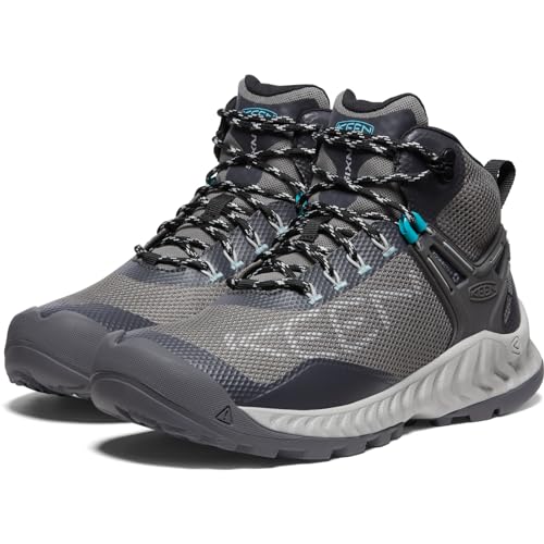 KEEN Women's Nxis Evo Mid Height Waterproof Fast Packing Hiking Boots
