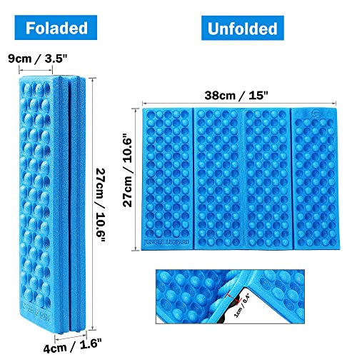 uxcell Lightweight Foldable Foam Hiking Seat Pad for Camping, Portable Sitting Pad Outdoor Sitting Mat for Picnic, Hiking,...