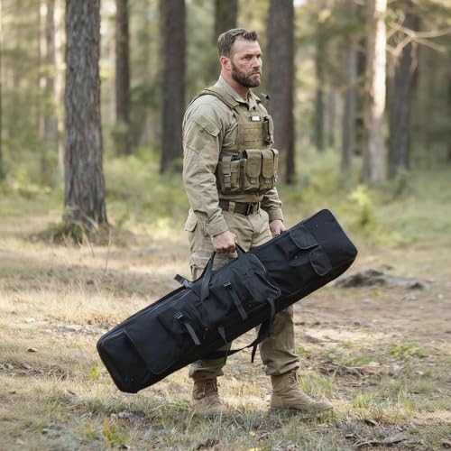 yuzhiyuan Fishing & Tactical Universal Bag - 600D Waterproof Oxford Fabric, Durable, Multi-Storage Pockets for Well-Protec...