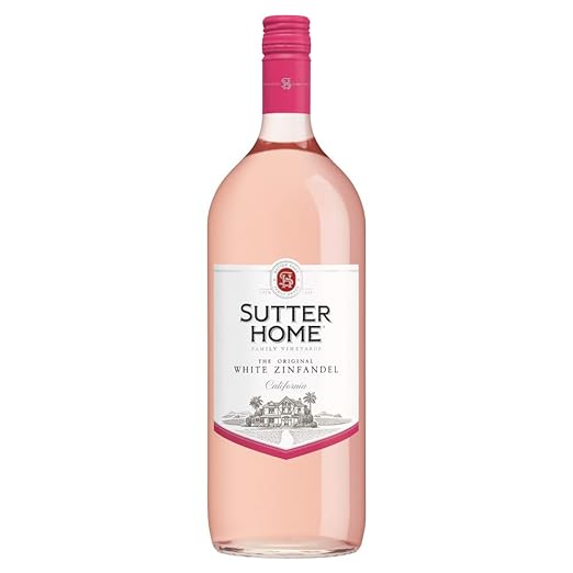 Sutter Home White Zinfandel Wine, 1.5L Wine Bottle