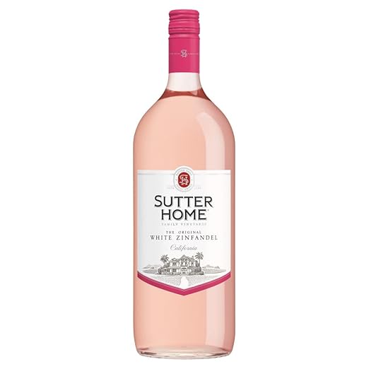 Sutter Home White Zinfandel Wine, 1.5L Wine Bottle