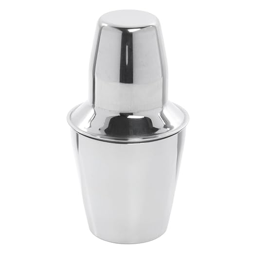 American Metalcraft CSJ108 8 oz 3-Piece Stainless Steel Cocktail Shaker