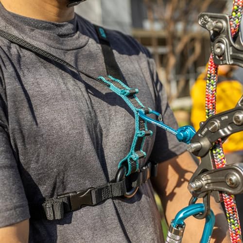 Notch Chester SRS Chest Harness Purpose Built for SRT Climbing, made from Lightweight and Durable Nylon Webbing, Multiple ...