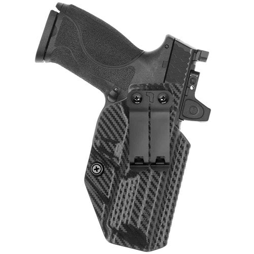 Tulster IWB Profile+ Kydex Holster in Right Hand fits: M&P / M2.0 4" / 4.25" 9/40 | Optic Compatible Inside The Waistband Appendix Concealed Carry