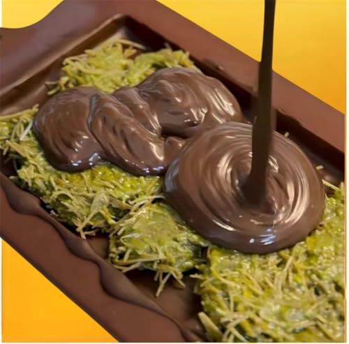 DIY Dubai Pistachio Chocolate Bar Making Kit Pistachio Butter, Knafeh/Phyllo Dough, Chocolate Incuded Complete Set (Makes ...