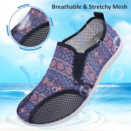 Spesoul Water Shoes for Women Men Quick-Dry Swim Shoes Barefoot Aqua Socks Breathable Beach Sandals for Pool Surf Travel C...