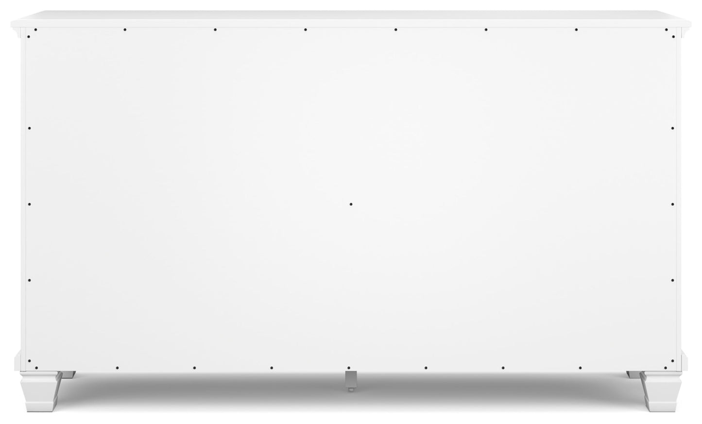 Signature Design by Ashley Fortman Casual 9 Drawer Dresser for Bedroom, White