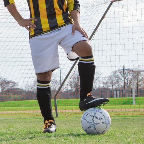 Champion Sports Viper Soccer Ball – Sizes 3, 4, 5 – Soft Touch TPU Cover, Durable Butyl Bladder, Youth & Adult Training Ba...