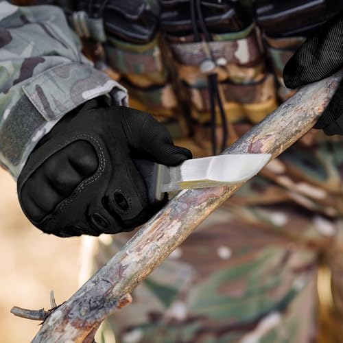 DXM SPORTS Motorcycle Gloves for Men and Women, Hard Knuckle Full Finger Touchscreen Motorbike Gloves for BMX ATV MTB Ridi...