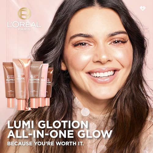 L'Oreal Paris Makeup True Match Lumi Glotion, Natural Glow Enhancer, Illuminator Highlighter, Bronzing Drops For a Sun-Kis...