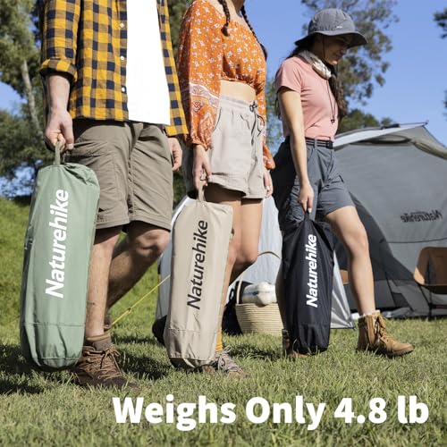 Naturehike Ultralight Camping Cot, Easy to Assemble Folding Tent Cot, Compact & Protable Camping Bed for Camping, Mountain...