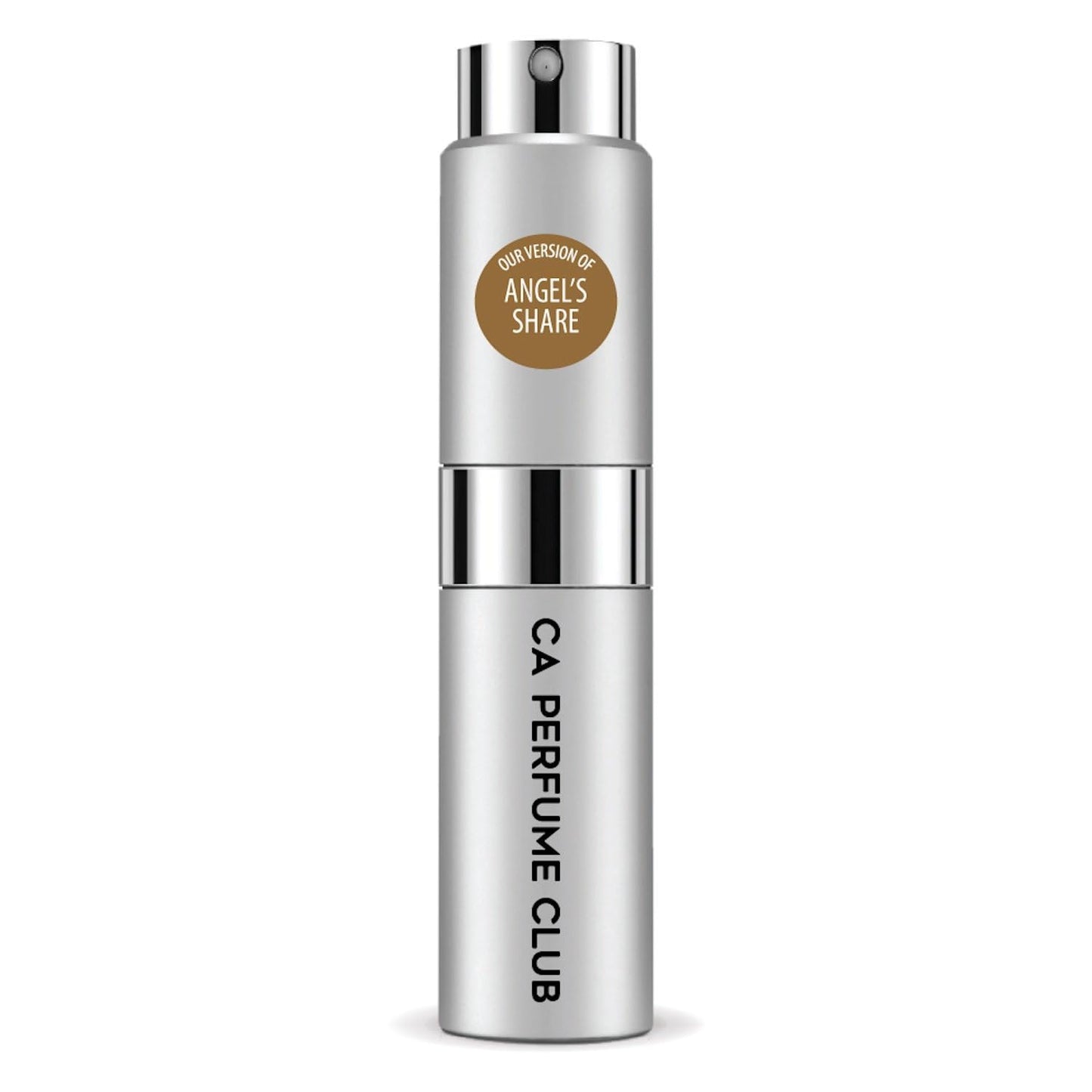 CA Perfume Impression of Angel's Share for Women and Men Amber Vanilla Scent Long Lasting Unisex Fragrance Eau De Parfum Travel Size Refillable Atomizer Spray 0.27 Fl Oz 8ml