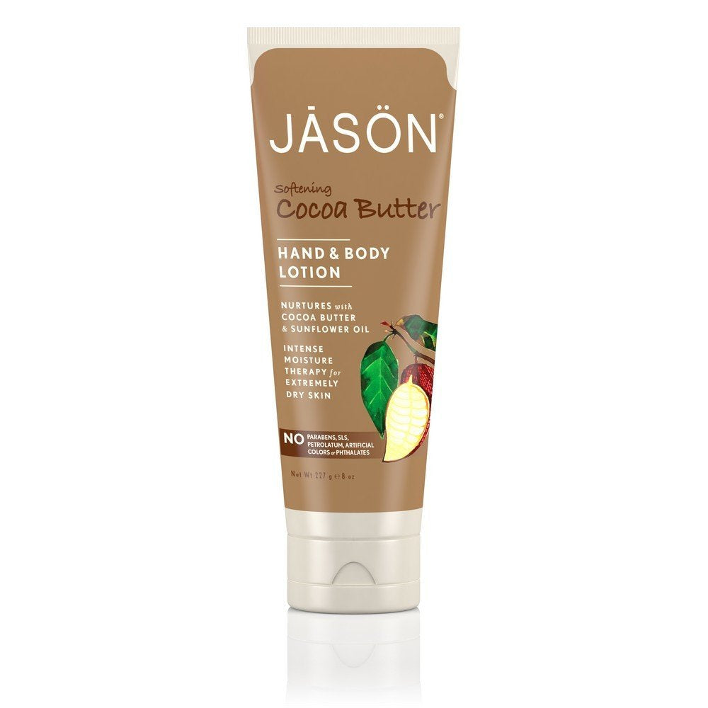 JASON NATURAL PRODUCTS HND&BDY LTN,COCOA BUTTER, 8 FZ