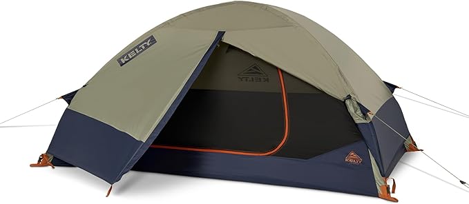 Kelty Late Start Backpacking Tent – Lightweight Two Man Camping Tent Shelter with Quickcorners, Aluminum Poles, Waterproof...