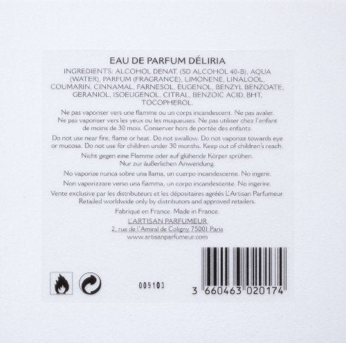 L'Artisan Parfumeur D  liria Eau de Parfum, 4.2 fl. oz.