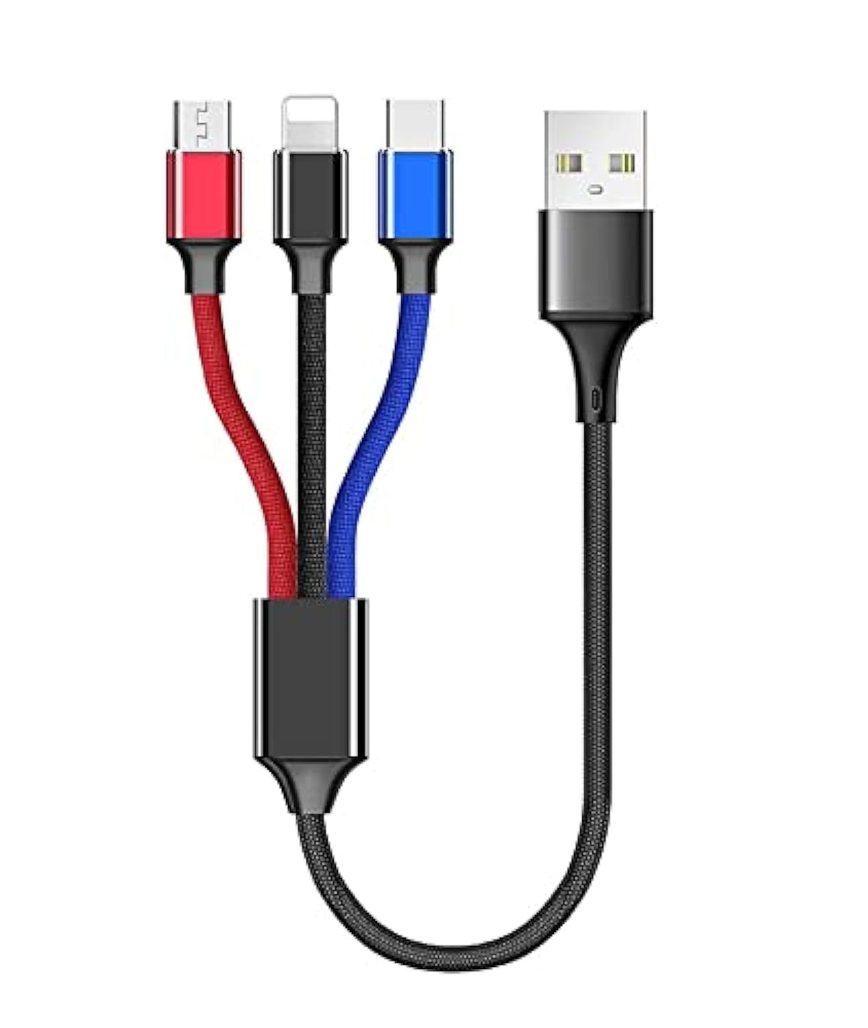 Ienza Universal Usb Charging Cable Cord Wire With Micro & Usb-C For Earbuds Ear Buds, Charging Cases & Headphones Compatible Wit
