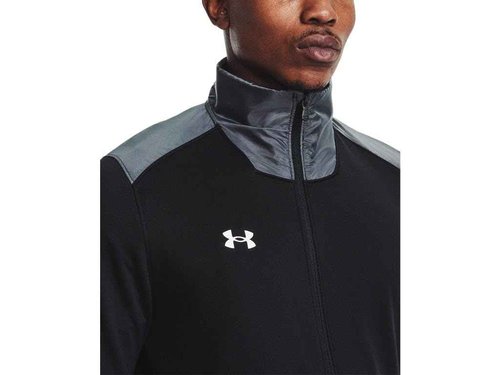 Under Armour Command Mens Warm-up Full Zip M Black-white