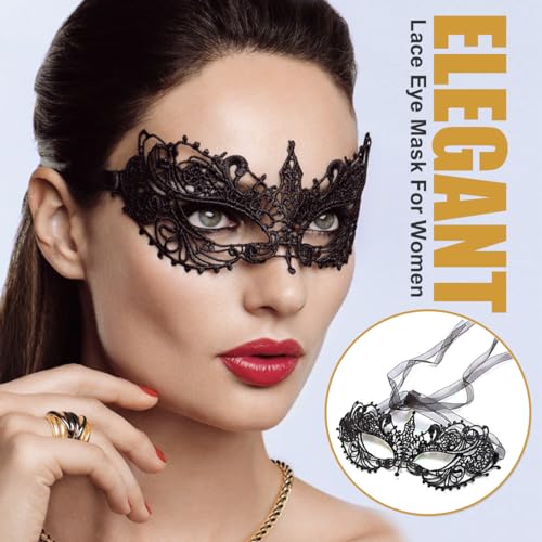 MYMENU Masquerade Mask for Women Venetian Lace Eye Masks For Party Prom Ball Costume Mardi Gras Party Supply