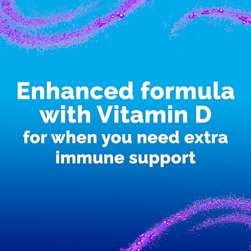Emergen-C Immune Plus Crystals, On-The-Go Immune Support Supplement with Vitamin C, Vitamin D, B Vitamins, Zinc and Mangan...