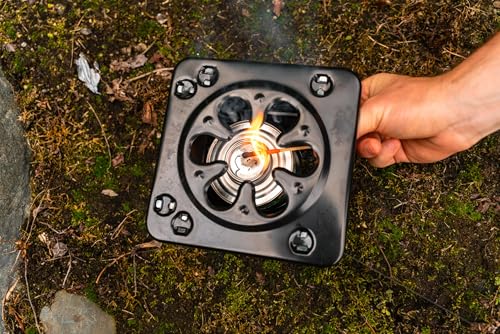 Coghlan’s Portable Folding Camp Stove – Compact, Lightweight Steel Cooking Stove for Camping, Backpacking, Hiking, or Emer...