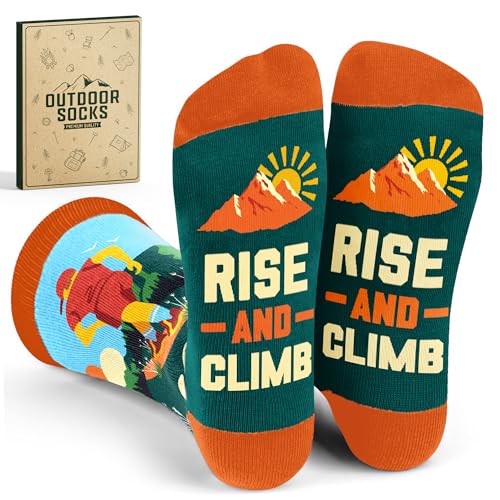 Rock Climbing Gifts - Innovative Rock Climbing Socks, Ideal Gift for Climbers, Unique Gifts for Men, Enhancing Climb Exper...