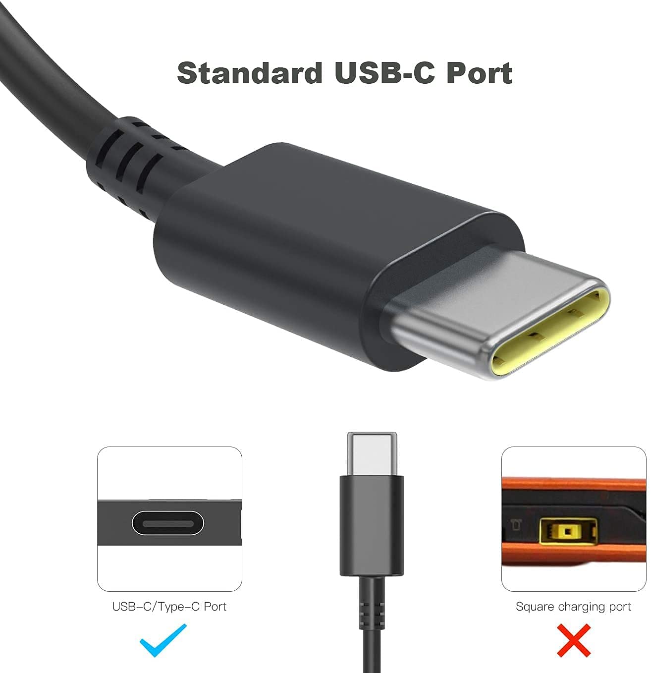 Decszdy 45W Usb-C Laptop Charger Compatible With Hp Chromebook X360 14-Ca051Wm 14-Ca052Wm 14-Ca091Wm Ca061Dx 14-Ca0061Dx 14-Ca06