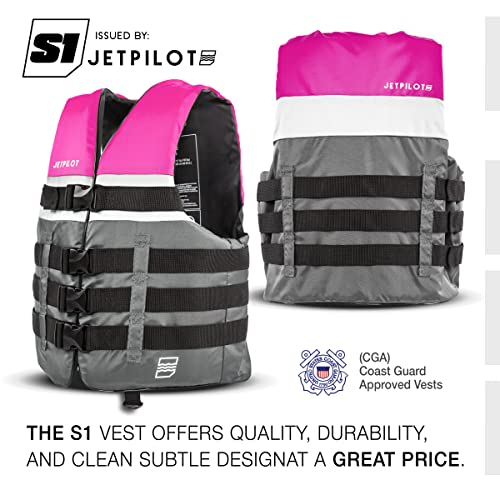Jetpilot S1 Nylon Coast Guard Approved Life Vest PFD
