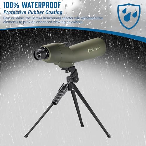BARSKA Colorado Waterproof Spotting Scope Black