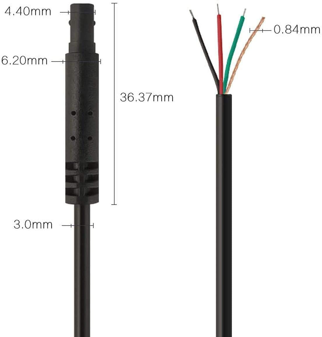 Wolfbox 50 Feet Rear Camera Longer Replacement Cable For I17 / I07 / G840S / G840H / G900 / G930 / G850 / G850Pro / G900Pro Vers