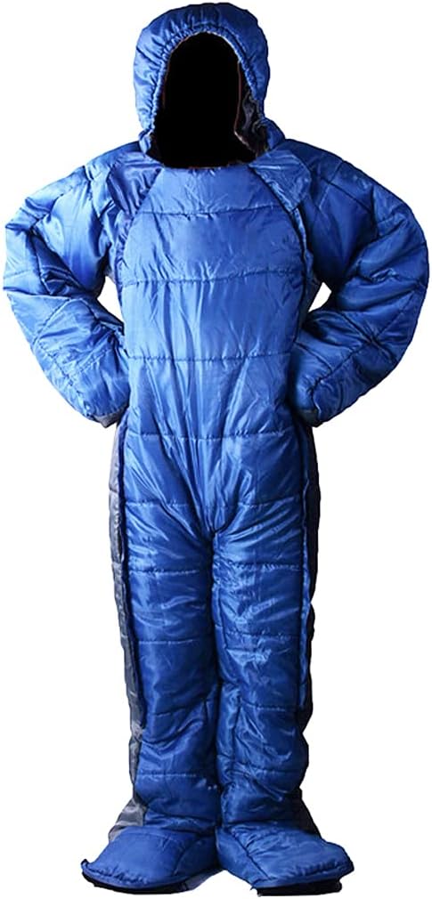Gaorui Humanoid Outdoor Camping Winter Indoor Portable Ultralight Warm Adult Windproof Sleeping Bag