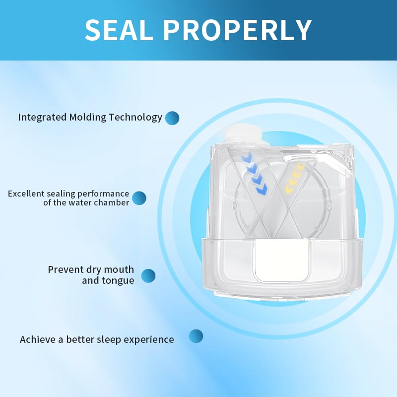 Heuamaey FOR Water Chamber and Pap HumidAir Water Tank for ResMed AirSense 11 Tube Hose Machine