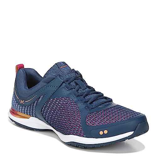 Ryka Womens Graphite Training Shoe, Navy, 6 Wide US
