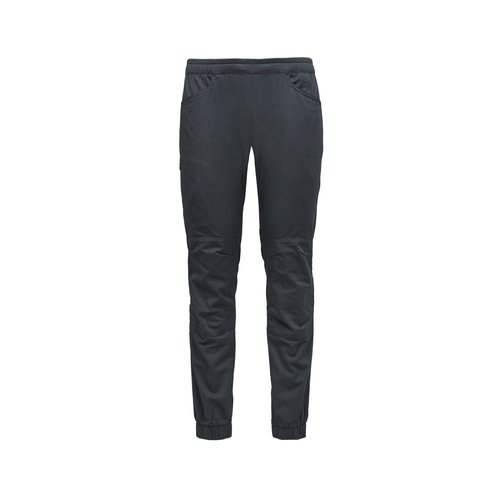 BLACK DIAMOND Men’s Notion Pants | Stretch Organic Cotton | Reinforced Knees | Comfortable Rock Climbing & Everyday Performance Pants | Charcoal | Medium