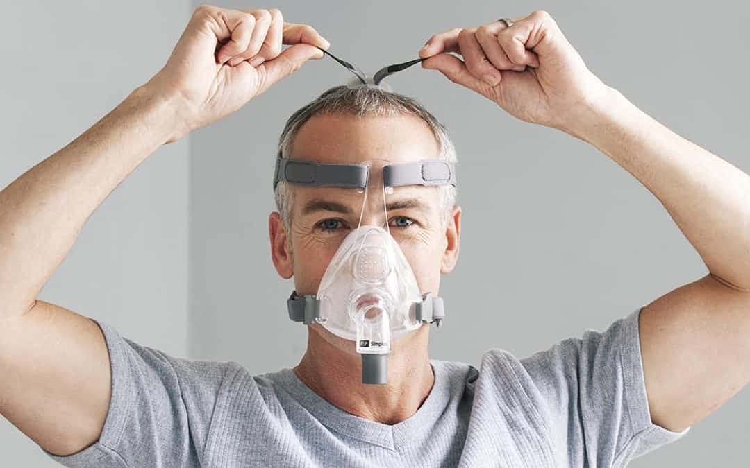 Organic Deal CPAP Headgear Strap Replacement for F&P Eson 2 Headgear – Compatible CPAP Mask Strap for F&P Eson Headgear - CPAP Mask Head Gear Replaces Fisher Paykel Simplus Headgear (Clips Not Incl)