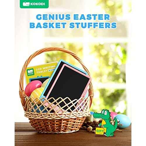 KOKODI LCD Writing Tablet, Gifts for 3 Years Old Boys and Girls£¬10 Inch Colorful Doodle Board Drawing Tablet, Erasable Reusable Electronic Drawing Pads, Educational and Learning Toys for Kids