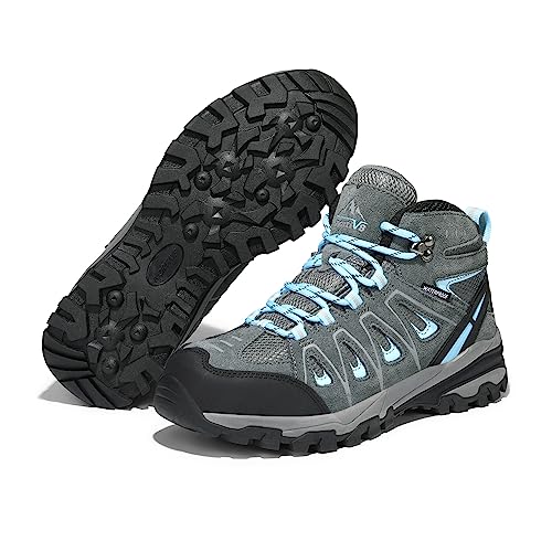 NORTIV 8 Women's Waterproof Hiking Boots Outdoor Trekking Camping Trail Hiking Boot Seeker