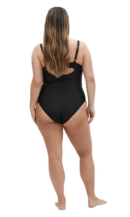 City Chic Women 1 Piece-Grenada Underwire, Black, 16