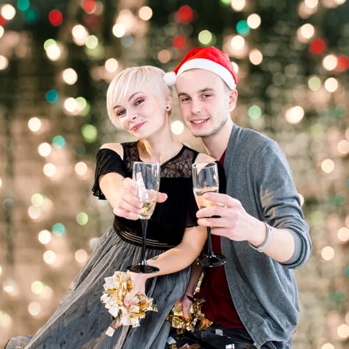 Avezano Christmas Bokeh Halos Photography Backdrop for Children Kids Portrait Photoshoot Glitters Light Bokeh Merry Xmas P...
