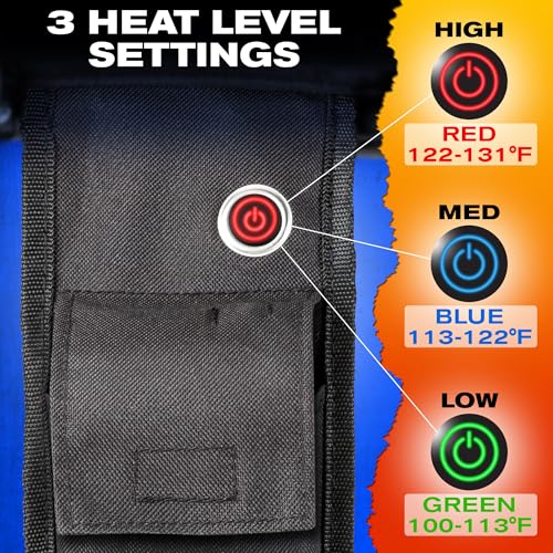 Pittman - Heated Camping Chair for Adults - The Perfect Heated Chairs for Outdoor Sports or Elevating Your Campsite. Heate...