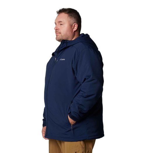 Columbia Men's Gate Racer II Softshell, Collegiate Navy, Large