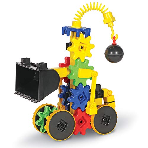 Learning Resources Gears! Gears! Gears! WreckerGears, STEM Activities, Fine Motor Skills, Toddler Explorer Kit, Science an...