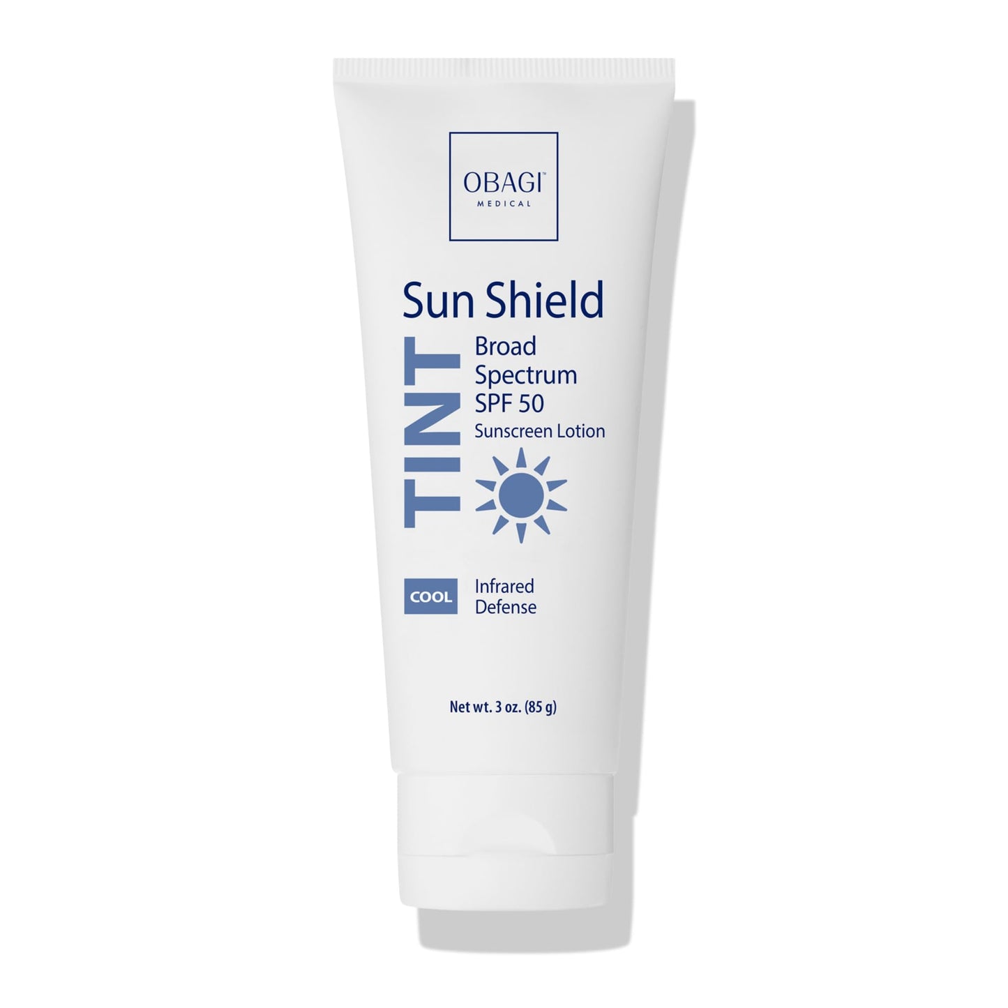 Obagi Sun Shield Tinted Sunscreen - Broad Spectrum SPF 50 Protection from the Sun - Cool Tint - 3 oz